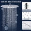 Robinet de douche mural avec soupape brute-88468729