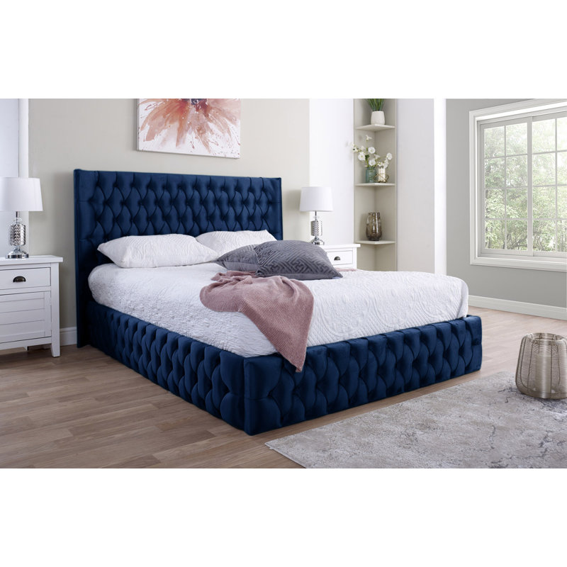 Upholstered Bed, Marine, Double (4'6)