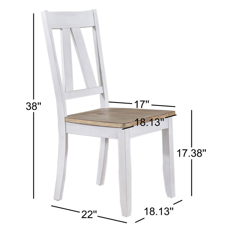 Chaise d'appoint Keswick, Blanc