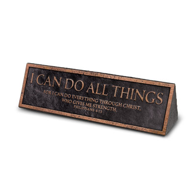 Plaque décorative Idith I Can Do All Things