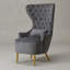 Chaise de salle à manger rembourrée Remerton-88113217