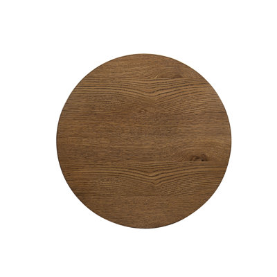 Astromeritis End Table With Cone-Shaped Pedestal Base