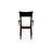 Ingrid 19.25'' H Upholstered Cherry Armchair-22354366-59696587