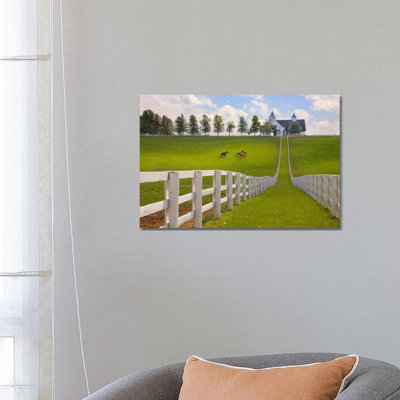 Manchester Farm, Kentucky 08 - Colour 1 Piece Wrapped Canvas Wall Art