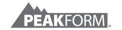 Peakform logo