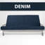 Matelas de futon en mousse à mémoire de forme, housse amovible lavable, fermeture à glissière robuste, pliable, chambres d'amis, petits appartements,