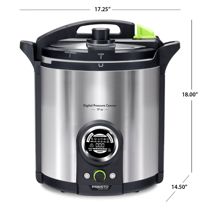 Presto Precise 17-quart Digital Pressure Canner