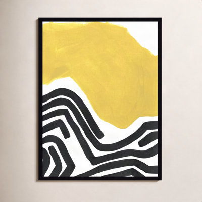 Color Block Maze I by June Erica Vess