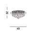 Kessler Glass Flush Mount-20600154