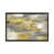 Dark Rustic Wood Framed Canvas