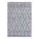 Tapis gris en jute / sisal tissé à la main