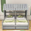 Lit plateforme simple avec tiroirs Creagh-1676162506