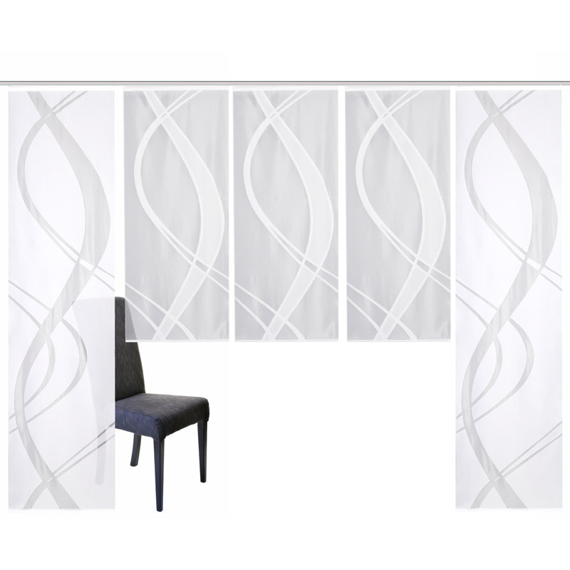Mccourt Semi Sheer Curtain Panel Pair, Width 57 x Drop 245 cm