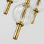 8 - Light Globe Glass Chandelier