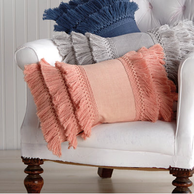  Rectangular Cotton Pillow Cover and Insert
