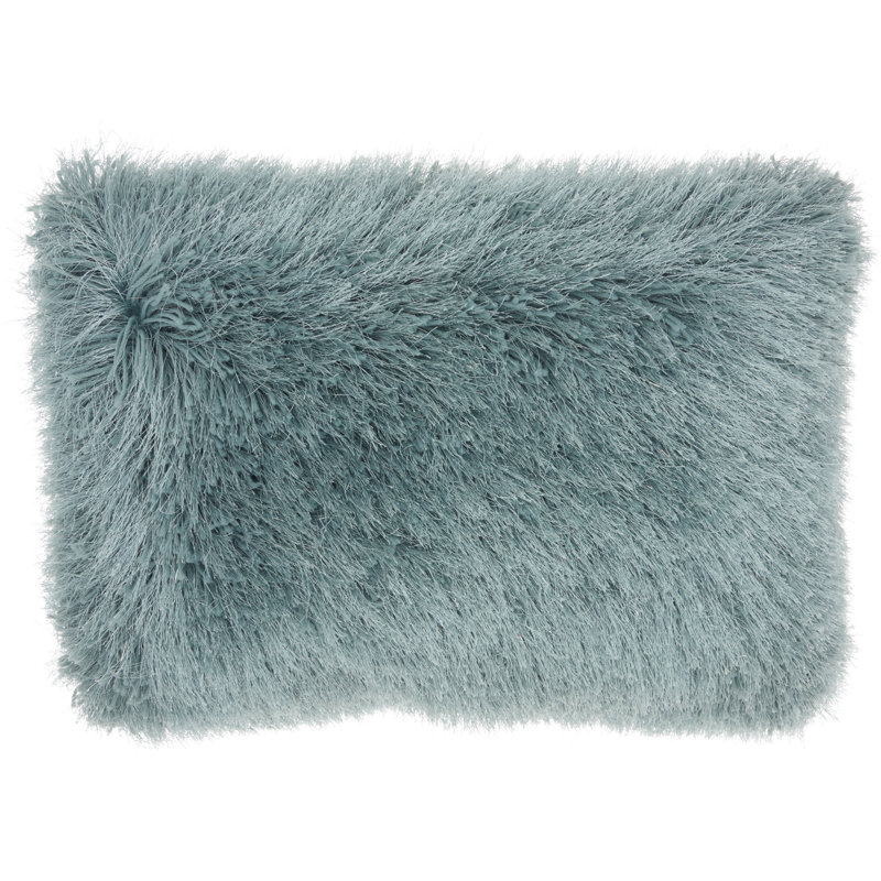 Housse de coussin carré et insert, Céladon, 14 po x 20 po, Rectangulaire