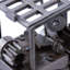 Forklift Upcycled Metal Auto Part Sculpture