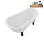 1348.7mm x 650.2mm Soaking Acrylic Bathtub-1082528722-1082528715