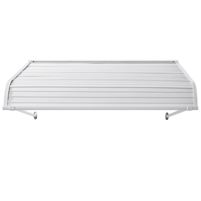 Window Awning Door Canopy 48x42 in Aluminum Alloy Front Door Awnings Anti-Rust