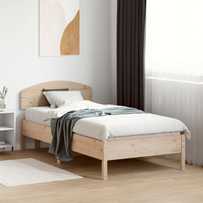 Deidamia Solid Wood Panel Headboard