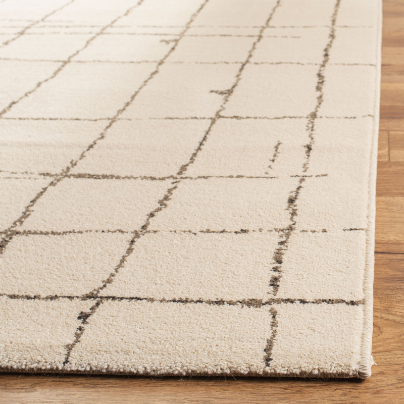 Akhalak Performance Geometric Rug, Square 6'