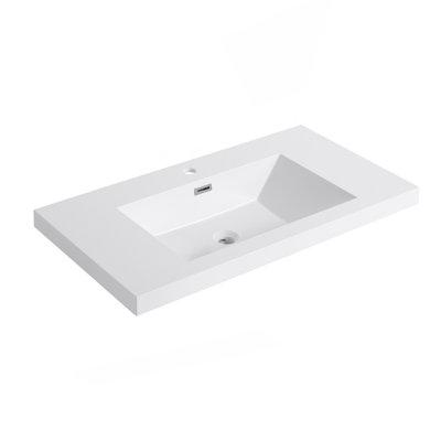 36" Bathroom  Resin Sink
