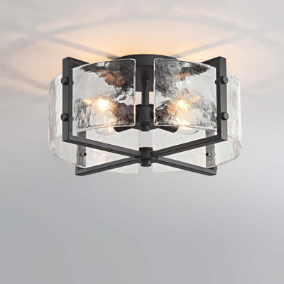 Plafonnier encastré 4 lumières Nihaan 