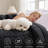 Bedsure Twin Box-Stitch Down Alternative Duvet Insert – Black , All-Season Comforter-101518298-101820270