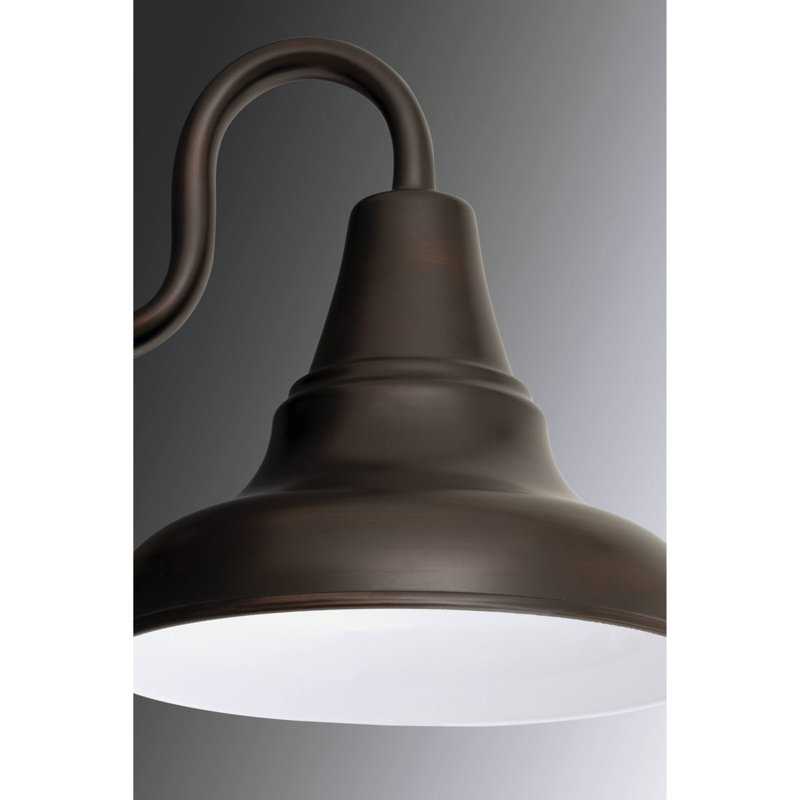 Seoul Aluminum Wall Light, 10.5" H x 12" W x 13.25" D, Antique Bronze