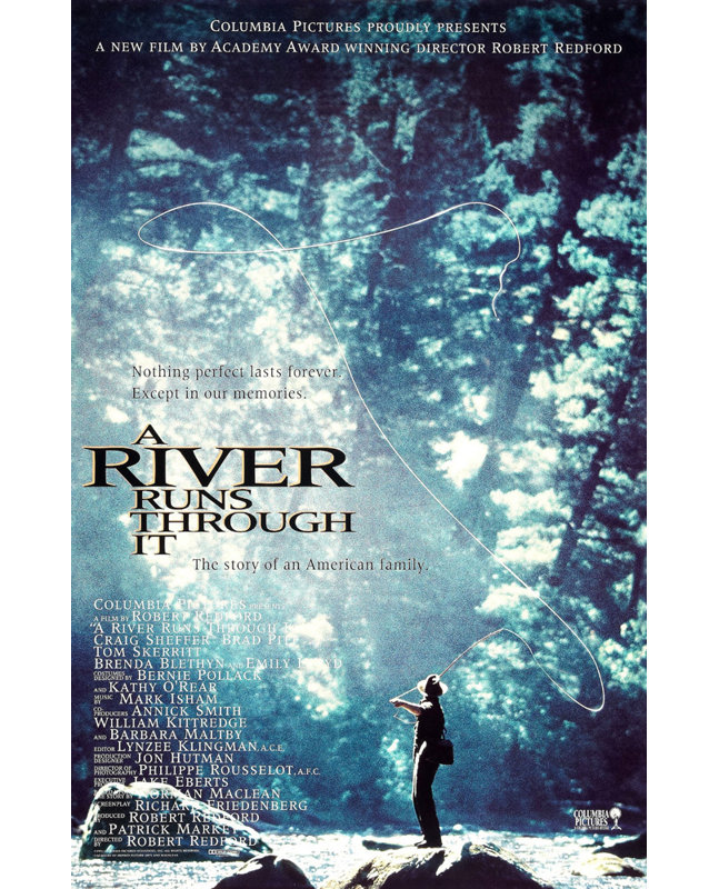 River Runs Through It a, 18" H x 12" W