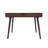 Writing desk with large drawers, computer desk for home office or entryway, brown