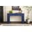 Entryway Table With Fluted Design, Modern Console Table With Storage, Oval Top And 2 Drawers For Entryway And Living Room-779183079