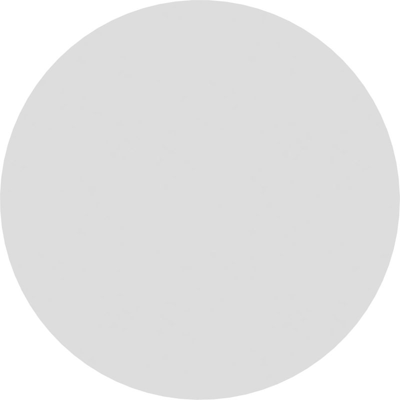 Rosette standard Grayson Bullseye avec bord carré, H 5 po x l 5 po x p 1 po