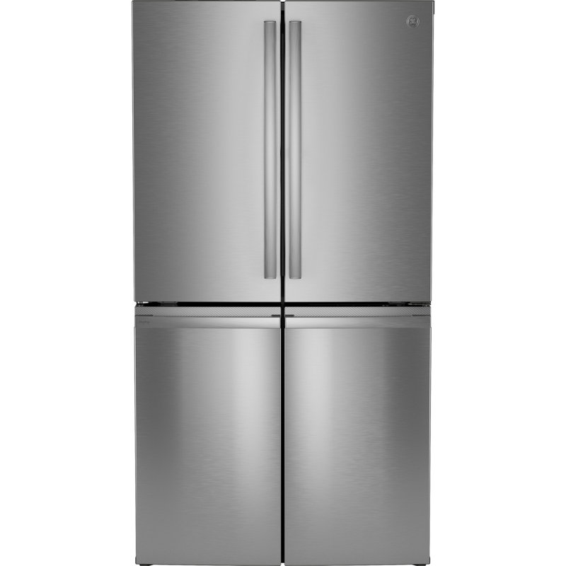 GE Profile™ Series Energy Star Smart 28 Cu. Ft. Fingerprint Resistant Quad-Door Refrigerator