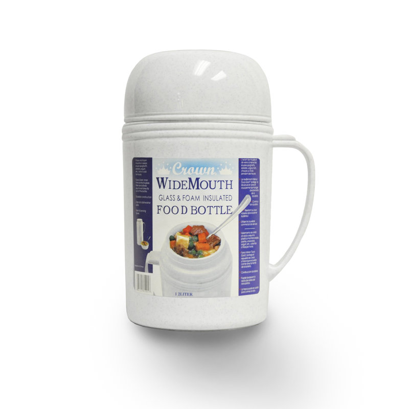 Grande tasse isotherme de voyage à large ouverture, Le cruchon isotherme sous vide de 40 oz inclus