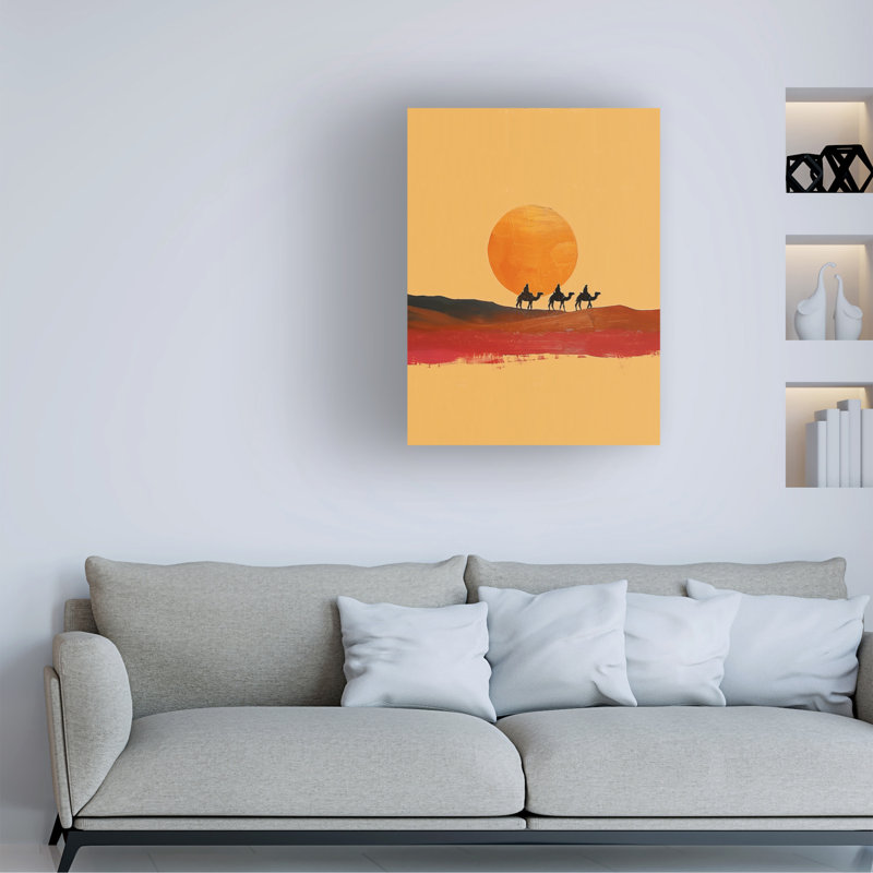 Art sur toile Ray Heere Silent Journey, H 24 po x l 18 po