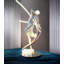 Ornement de plancher artistique Sculpture danseuse