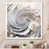 Cadre simple blanc