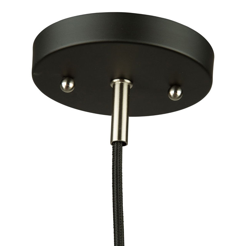 Luminaire suspendu 1 lumière Tote, H 11,5 po x l 9 po x P 9 po