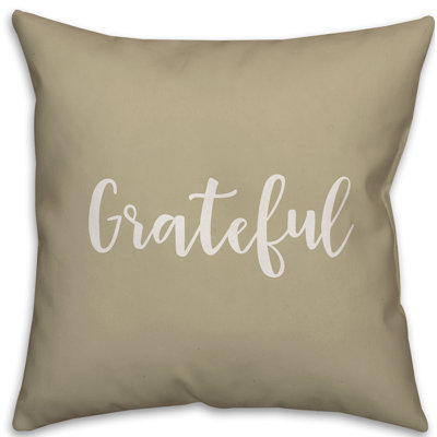  Coussin Grateful