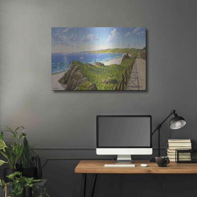 «California Incline 1915» par Eduardo Camoes, art mural en métal