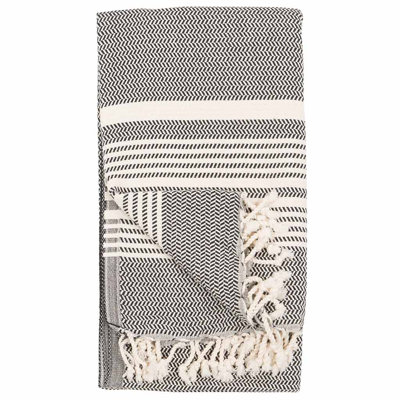 Serviette de plage en coton turc Cavas-Mitson
