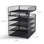 Rangement de bureau suspendu en filet Onyx