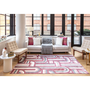 Vera Modern At First Blush Area Rug