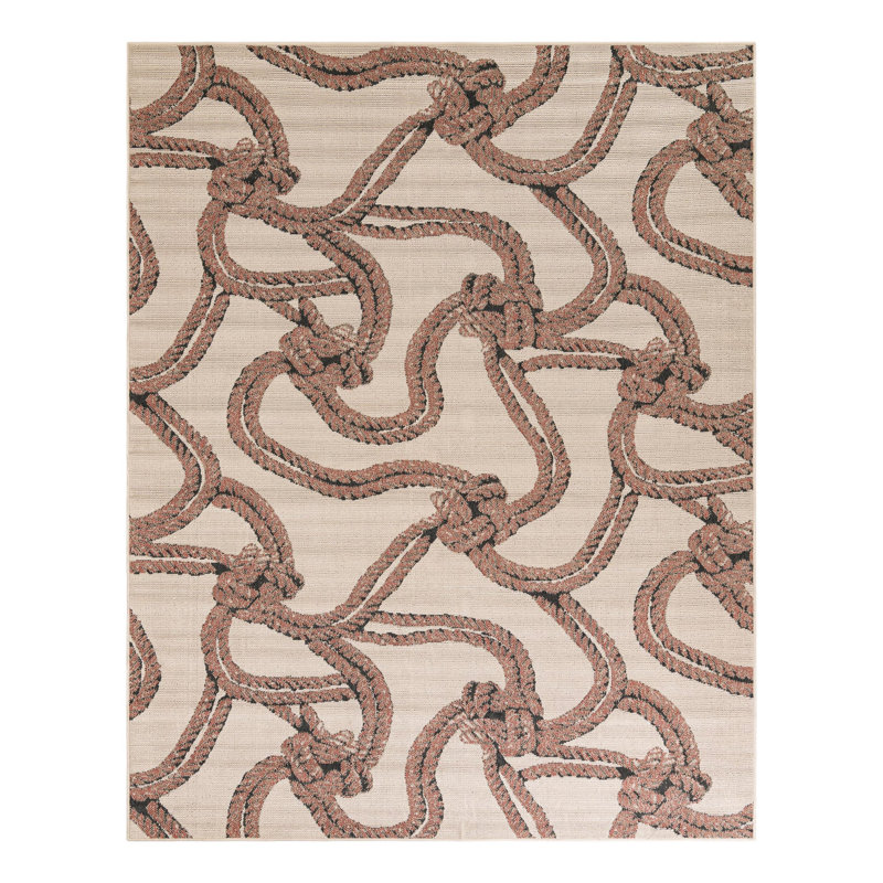 Angelys Indoor/Outdoor Area Rug, Rectangle 7'10" x 10'