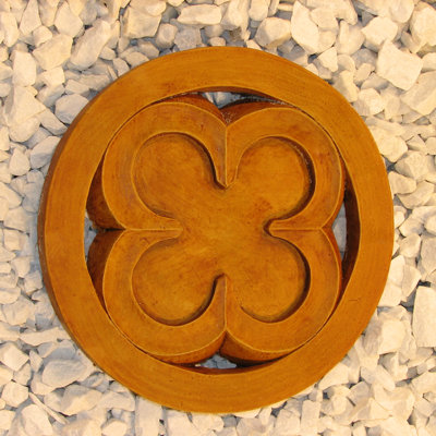 Gothic Quatrefoil Stepping Stone