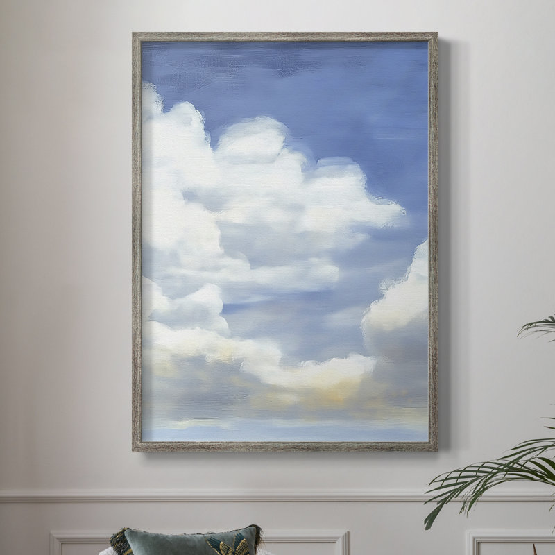 «LANDSCAPES Series LV III», reproduction encadrée - bois massif, H 15 po x l 12 po