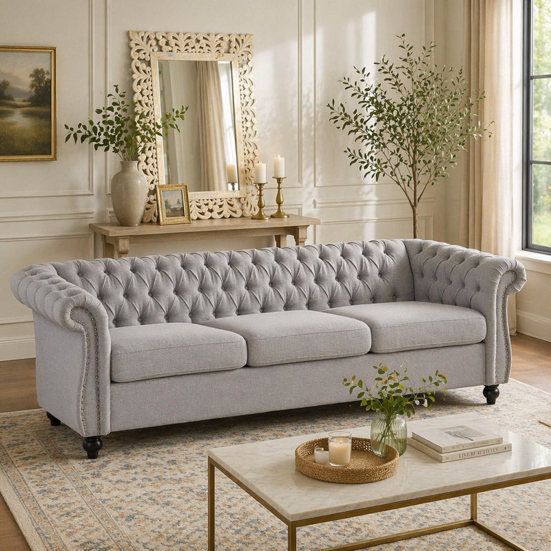 3  Seater Fabric Sofa