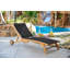 Outdoor Teak Chaise Lounge-2022375428