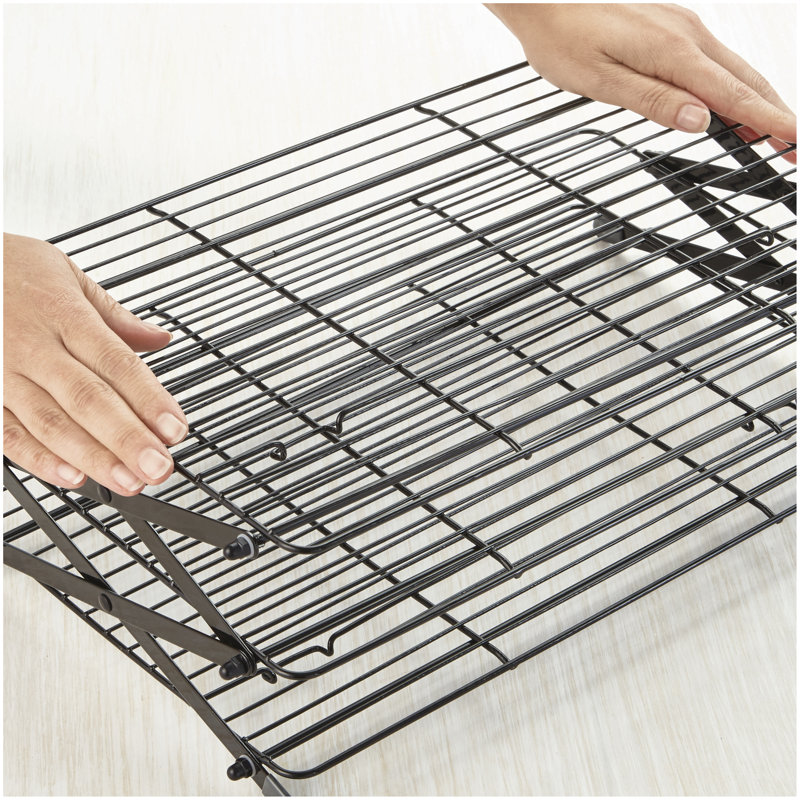 Non-Stick 3-Tier Collapsible Cooling Rack